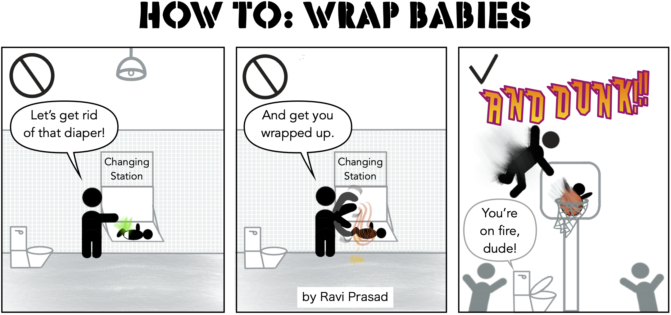 How to: Wrap Babies