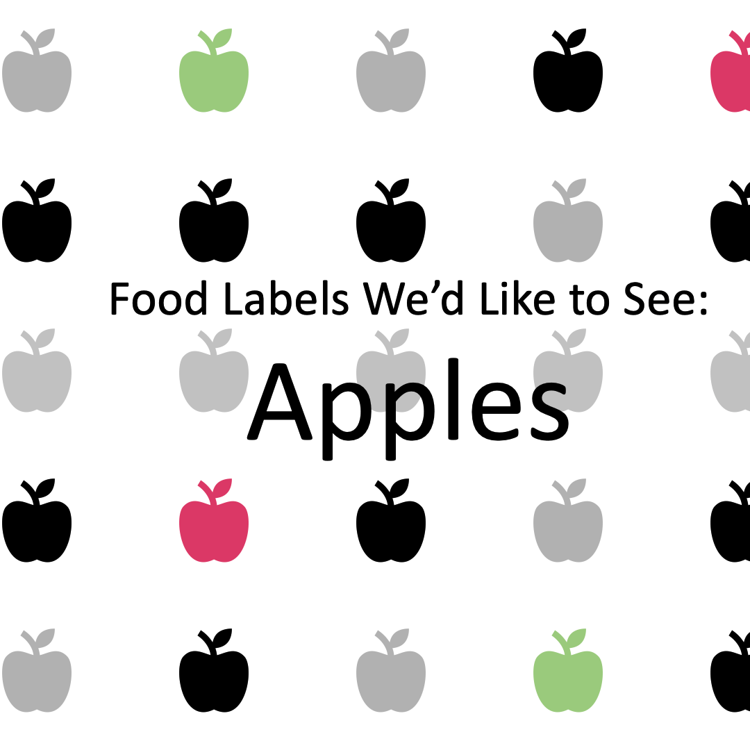 Food Labels-Apples